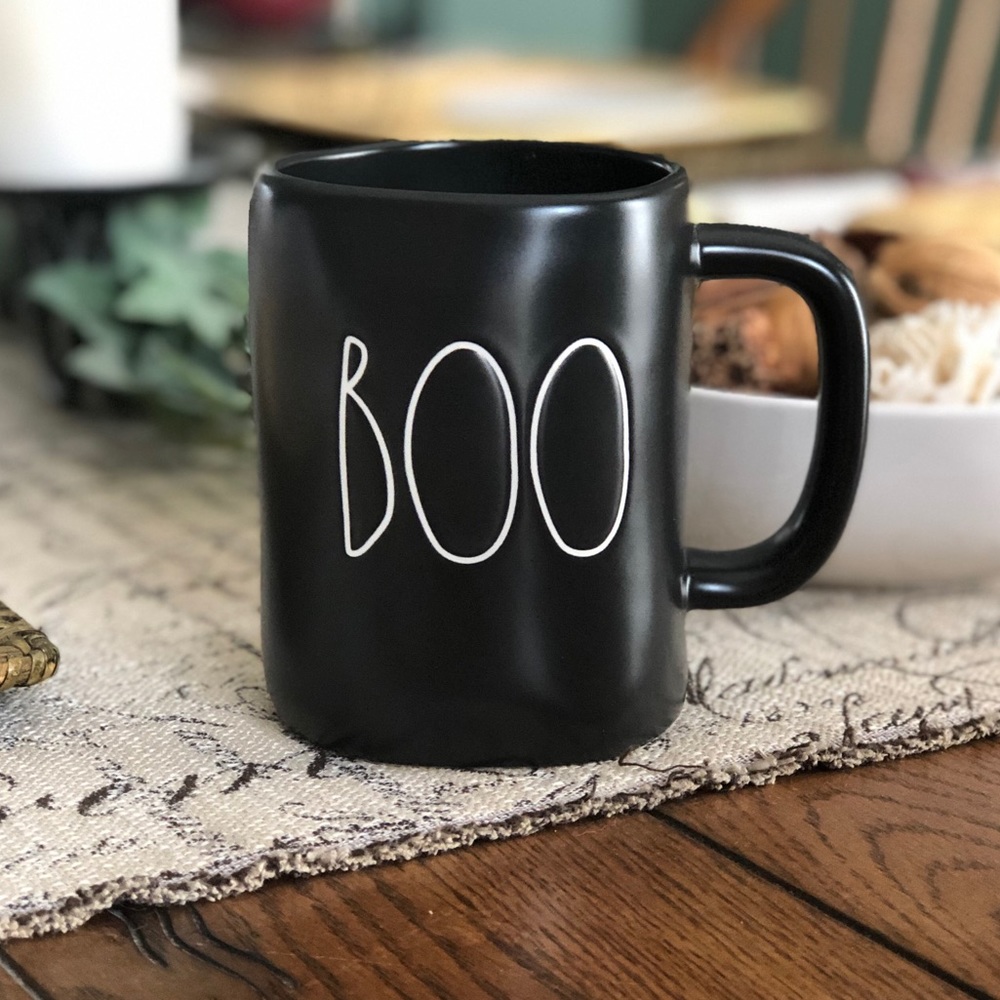 NEW Rae Dunn | Black | Boo Mug Halloween Cup